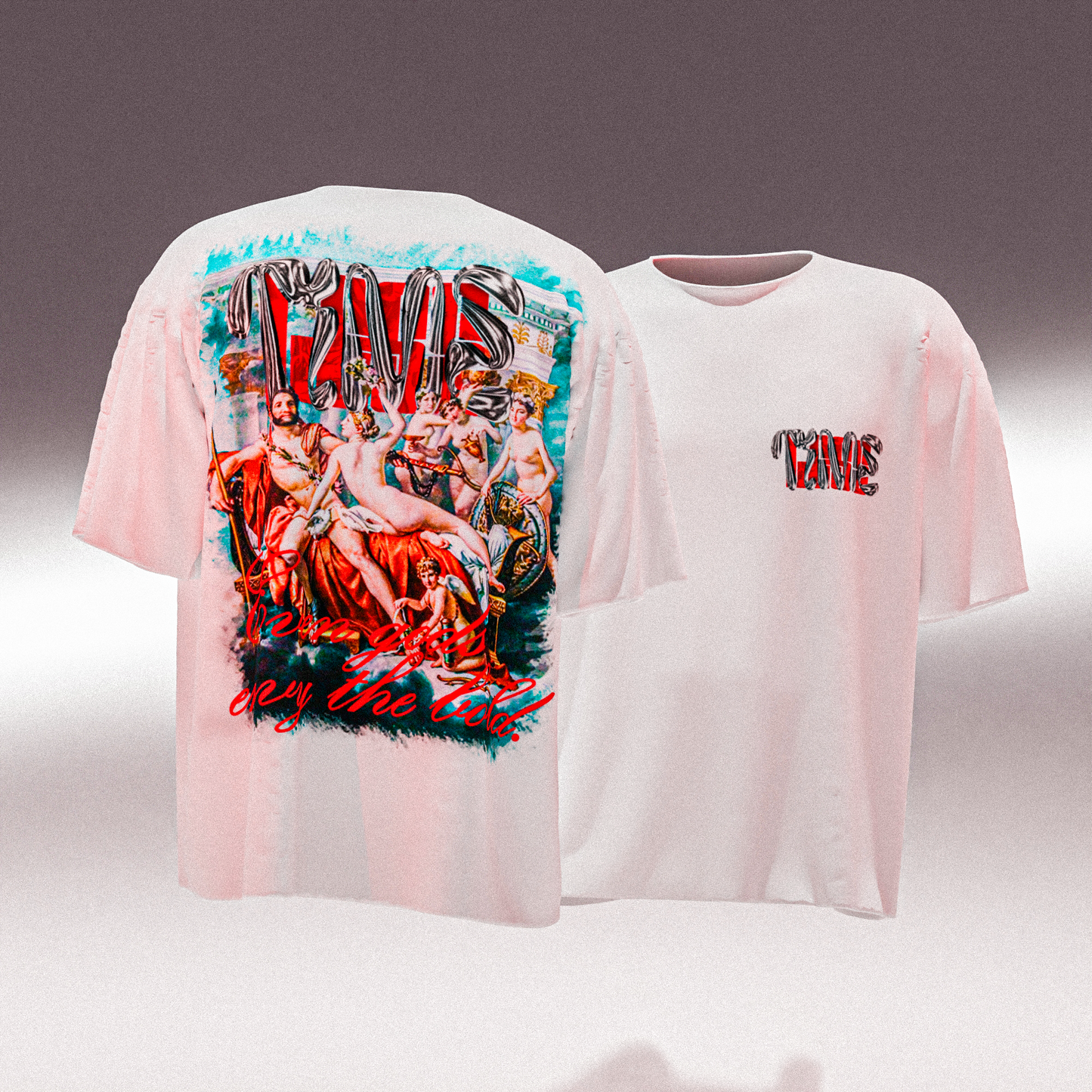 Even gods envy the bold T-Shirt White