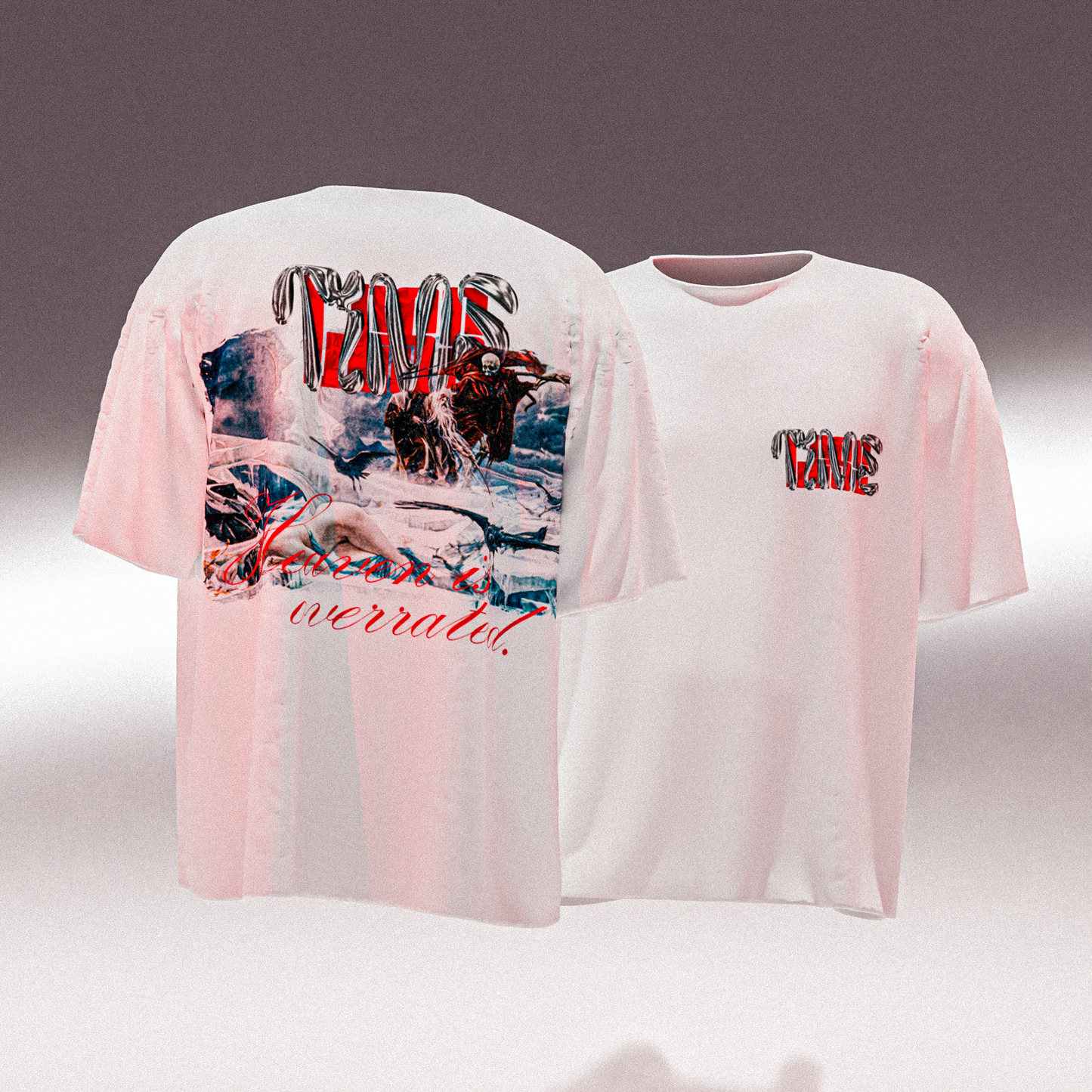 Heaven is overrated T-Shirt White